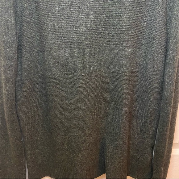 Smartwool Mens Large Merino wool blend green crew neck layering sweater size - Picture 6 of 16